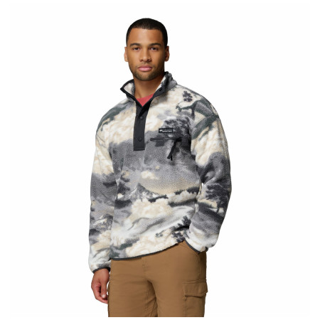 Felpa da uomo Columbia Helvetia™ II Printed Half Snap Fleece