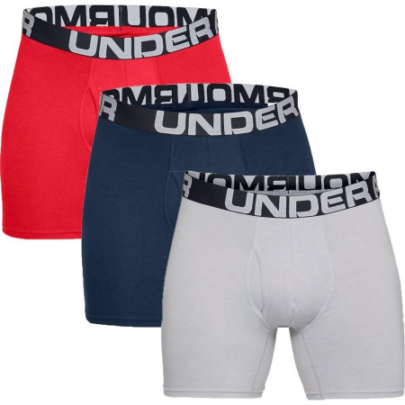 Boxer da uomo Under Armour Charged Cotton 6in 3 Pack
