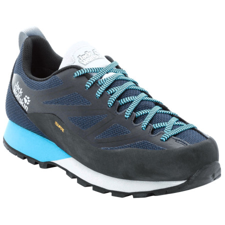Scarpe da donna Jack Wolfskin Scrambler 2 Texapore Low W nero/blu DarkAqua