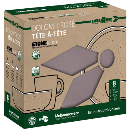 Set di stoviglie Brunner Dolomit Set tete-a-tete