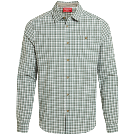 Camicie Craghoppers NosiLife Nuoro Check Long Sleeved Shirt verde chiaro LcnGrn/EcChk