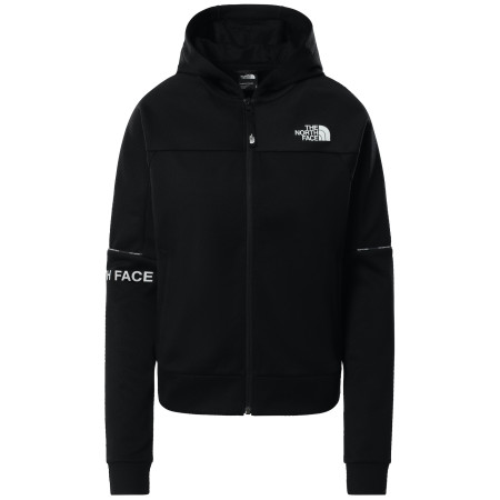 Felpa da donna The North Face Ma FZ nero TnfBlack