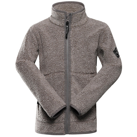 Felpa da bambino Alpine Pro Ferado 3 Neutral marrone NEUTRÁLNÍ / ZEMITÁ