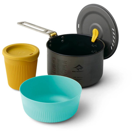 Set di stoviglie Sea to Summit Frontier UL One Pot Cook Set 1.3L