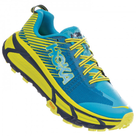 Scarpe da corsa da donna Hoka Evo Mafate 2 blu/giallo Cyan/Citrus
