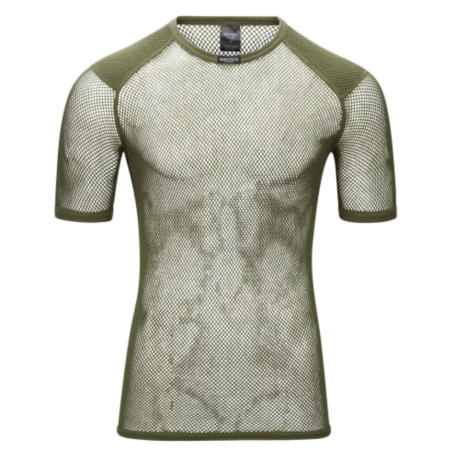 Maglietta da uomo Brynje of Norway Tactical Wool Thermo T-Shirt w/inlay verde Olive Green