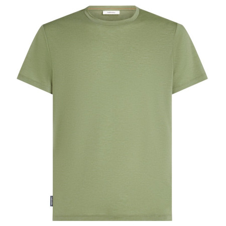 Maglietta funzionale da uomo Icebreaker Men Merino Blend Core SS Tee verde chiaro Lichen