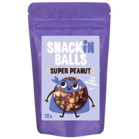 Alimentazione sportiva SNACKin BALLS Super Peanut 156 g