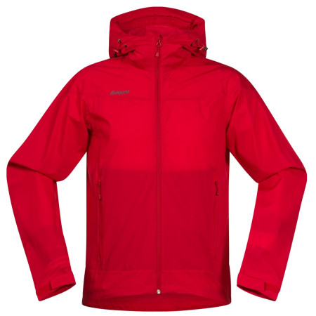 Giacca a vento da uomo Bergans Microlight Jkt rosso red