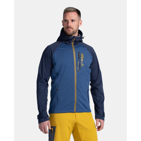 Giacca softshell da uomo Kilpi Beltra blu scuro dark blue