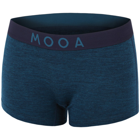 Boxer da donna MOOA MerinoSilk 160 blu lagoon blue