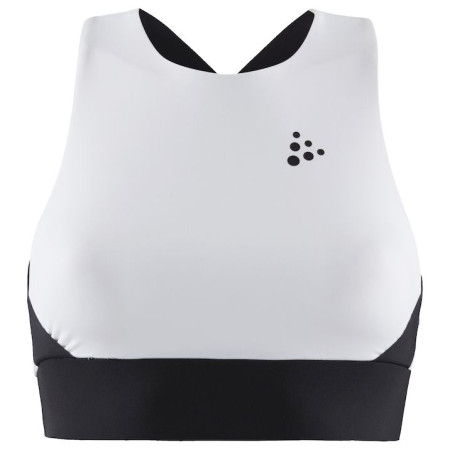 Top da donna Craft UNTMD Cropped bianco/nero WhiteBlack