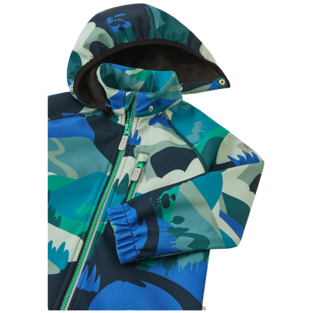 Giacca softshell per bambini Reima Vantti Sparkly Blue