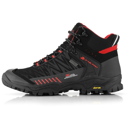 Scarpe da trekking Alpine Pro Elane nero/rosso