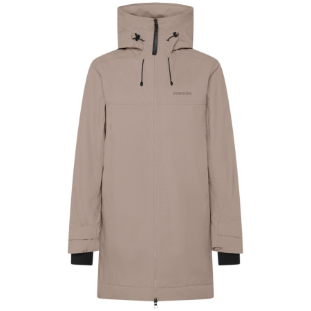 Cappotto softshell da donna Didriksons Eris Wns Parka beige Ash Brown