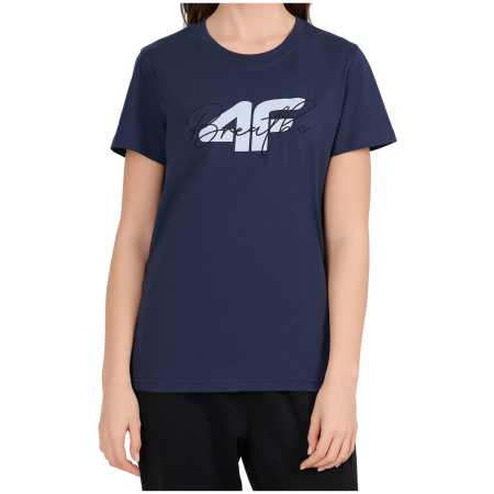 Maglietta da donna 4F Tshirt F3488 blu scuro Navy