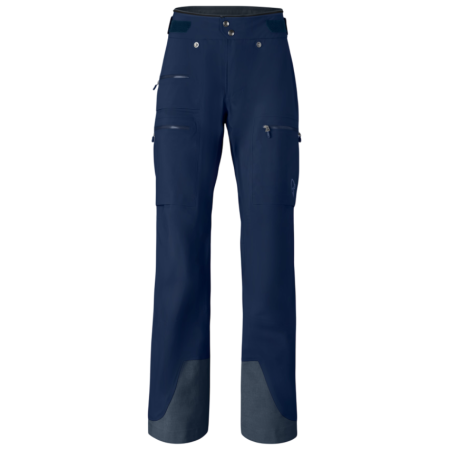 Pantaloni da sci da donna Norrona lyngen Gore-Tex Pants blu scuro Indigo Night