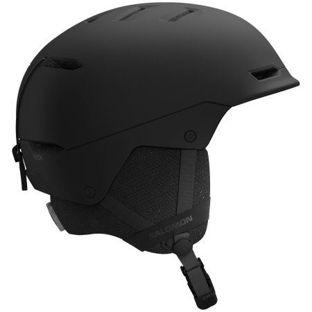 Casco da sci per bambini Salomon Husk Jr Mips nero Black