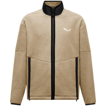 Felpa da uomo Salewa Fanes Jacket Fz M giallo quicksand