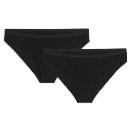 Mutande da donna Icebreaker Women Merino 150 Siren Bikini 2 Pack nero Black