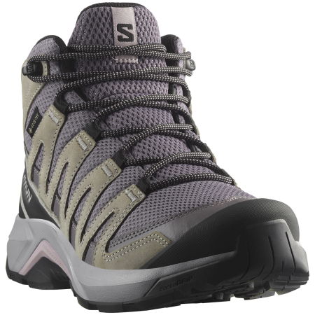 Scarpe da trekking da donna Salomon X-Adventure Recon Mid Gore-Tex grigio Excalibur / Gull / Nirvana