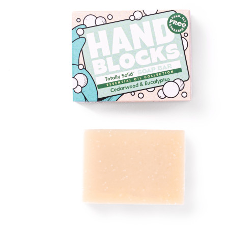Sapone da viaggio Totally Solid Hand Soap - Cedarwood & Eucalyptus rosa