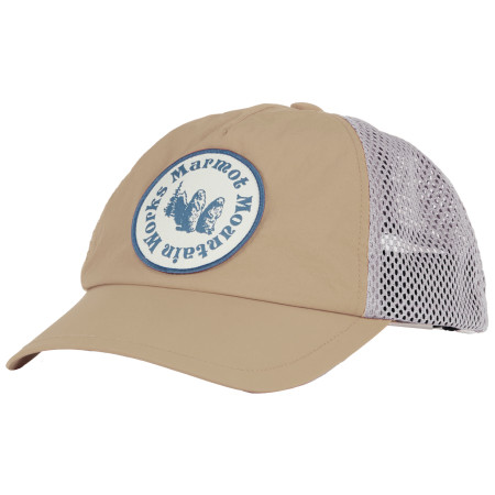 Berretto con visiera Marmot Alpine Soft Mesh Trucker beige Light Oak