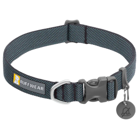 Collare per cane Ruffwear Hi & Light™ Collar nero Basalt Gray