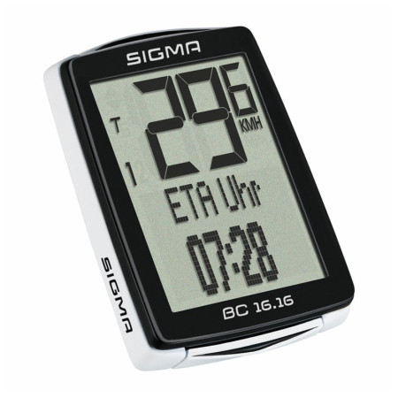 Computer da bicicletta Sigma BC 16.16 drátový nero