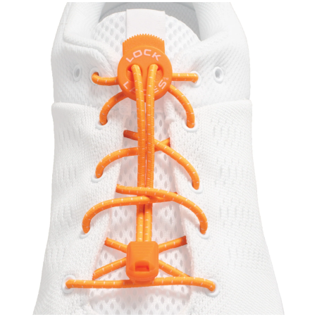 Lacci delle scarpe Lock Laces Original arancione Orange