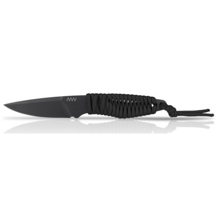 Coltello Acta non verba P100 Dlc/Plain edge nero Black/Black