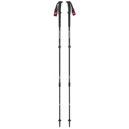 Bastoncini da trekking Black Diamond Trail Pro nero/rosso FireRed
