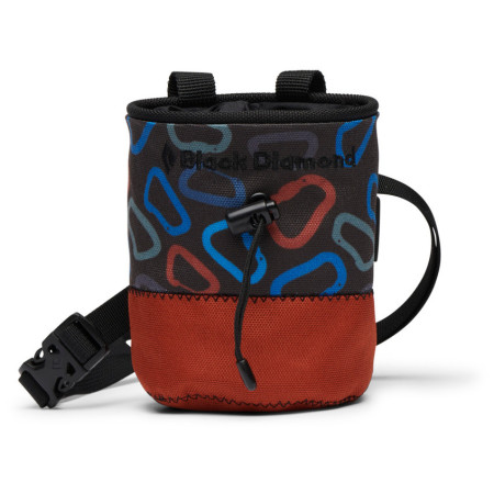 Sacchetto porta magnesite Black Diamond Kids Mojo Chalk Bag marrone Burnt Sienna (6044)