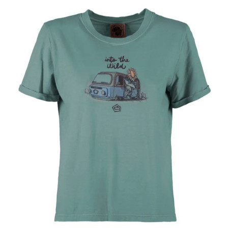 Maglietta da donna E9 Wild Women's verde Thymus