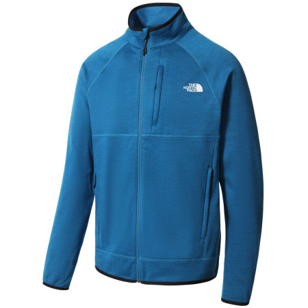 Felpa da uomo The North Face Canyonlands Full Zip blu Banff Blue Heather