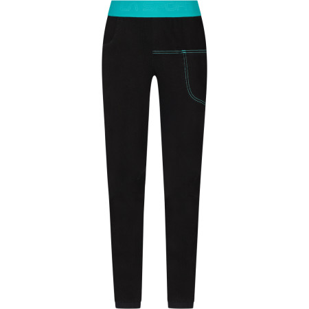 Pantaloni da donna La Sportiva Epoc Jeans W nero Black/Aqua