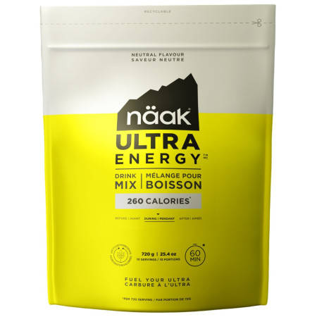 Bevanda energetica Näak Pineapple - Ginseng - Ultra Energy ™ Drink Mix | (700g)