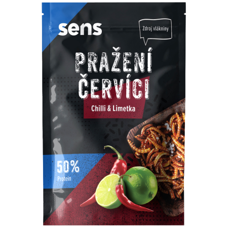Vermi commestibili Sens Vermi speziati - Chilli & Lime 12 g