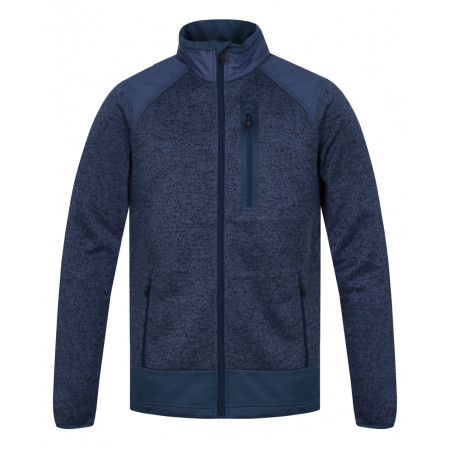 Felpa da uomo Husky Alan M nero/blu