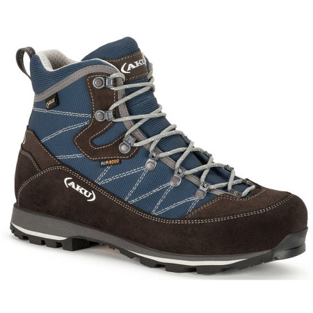 Scarpe da uomo Aku Trekker Lite III Wide GTX blu/grigio Riflovo/Gray