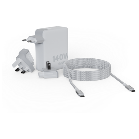 Caricatore Xtorm 140W GaN Ultra Travel Charger + USB-C PD Cable