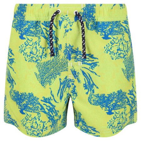 Pantaloncini per bambini Regatta Skander II verde/blu BriKiwiCoral