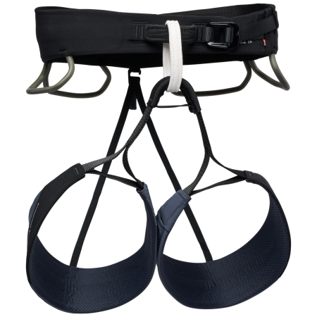 Imbracatura da arrampicata da uomo Black Diamond M Solution Harness nero Carbon