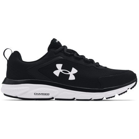 Scarpe da corsa da uomo Under Armour Charged Assert 9 nero/bianco Black / White / White