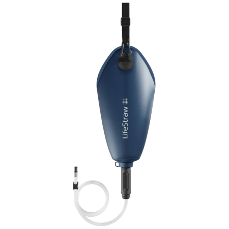Bottiglia filtrante LifeStraw Peak Gravity Filter System 3L blu Mountain Blue