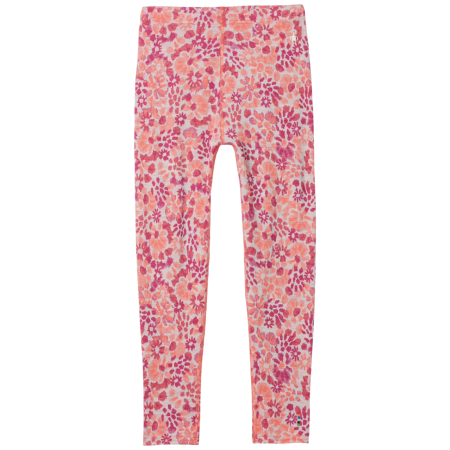 Mutande sportive per bambini Smartwool Kids' Classic Thermal Merino Base Layer Bottom rosa FESTIVE FUCHSIA FLORAL