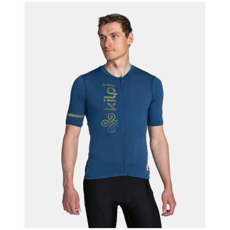 Maglia da ciclismo da uomo Kilpi Petrana-M blu scuro DBL