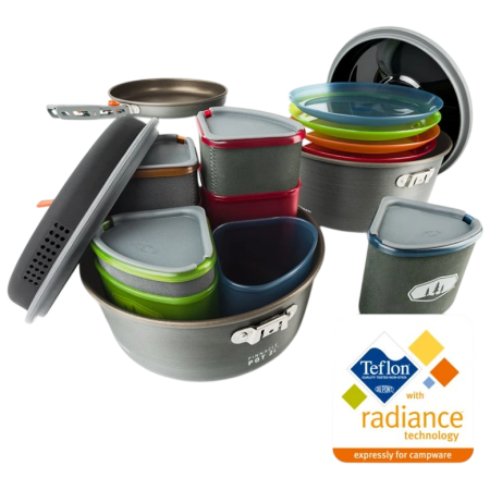 Set di stoviglie GSI Outdoors Pinnacle Ceramic Camper