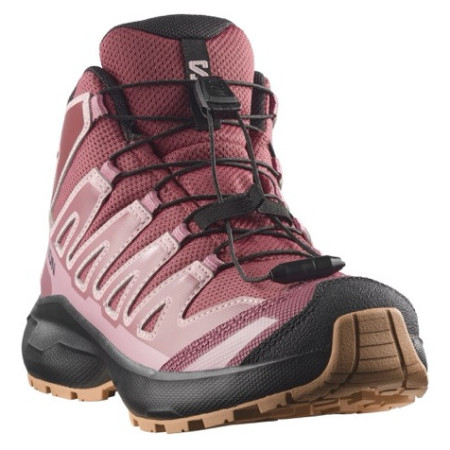 Scarpe da bambino Salomon Xa Pro Mid Wp J Nocturne-Dusky Orchid-Black