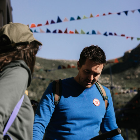 Felpa da uomo Fjällräven 1960 Logo Badge Sweater